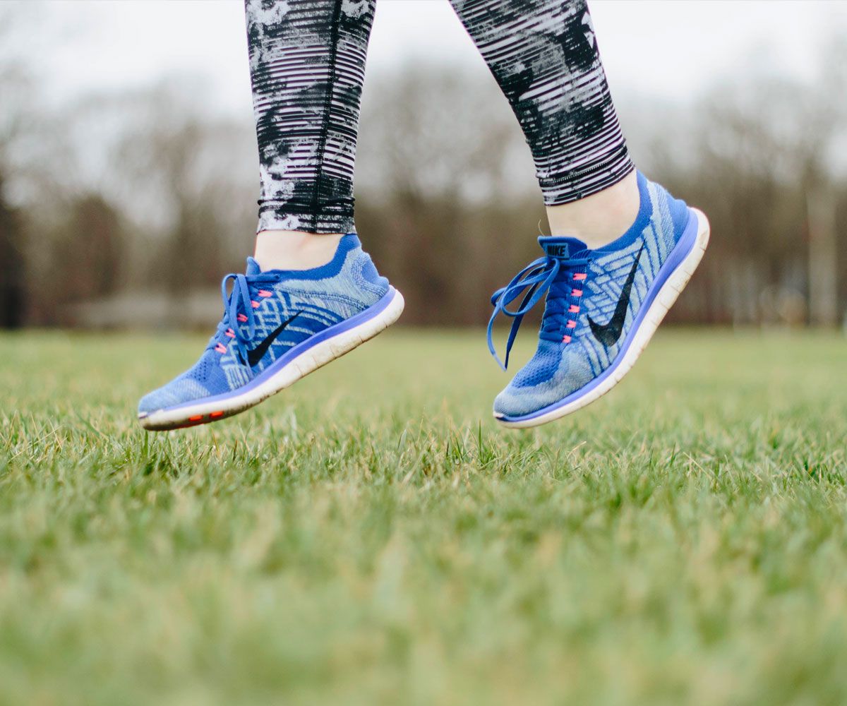 Person Jumping off the Ground Person Jumping off the Ground